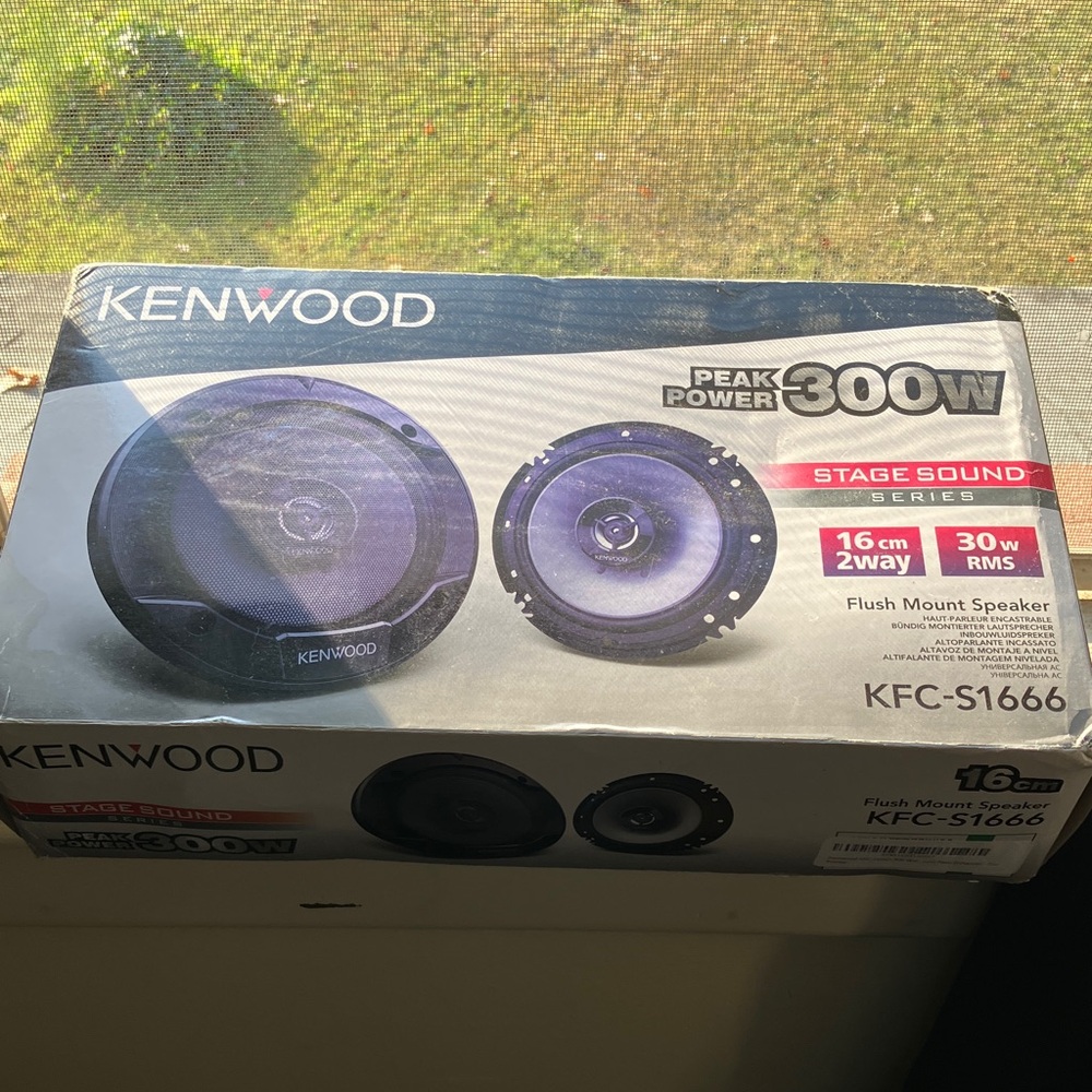 Kenwood Stage Sound Speakers